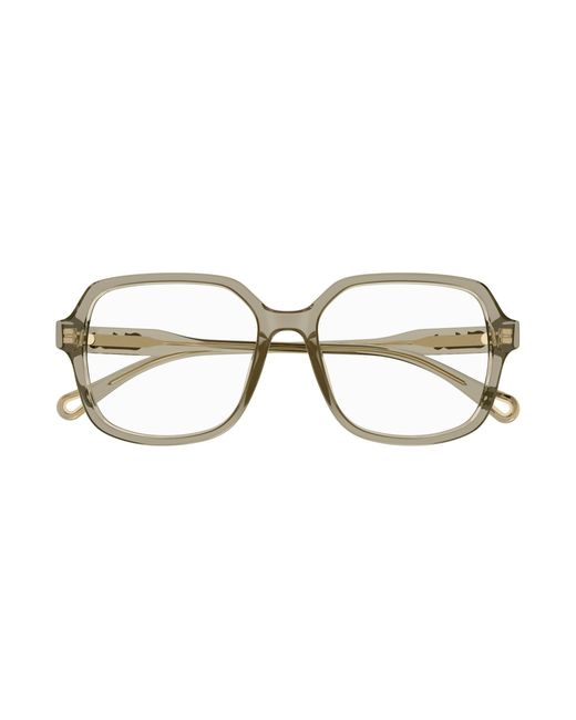 Chloé Black Ch0277Oa 004 Optical Frames Acetate Transparent Squared