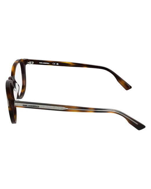 Karl Lagerfeld Black Kl6235 240 Optical Frames Acetate Geometric Normal