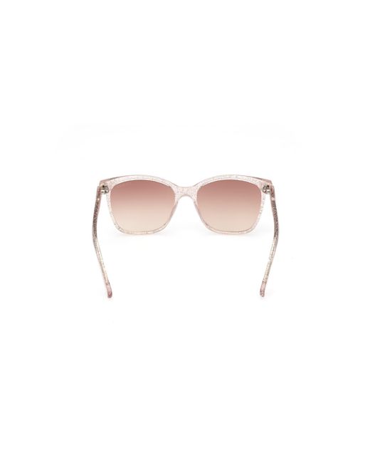 Guess Black Gu9238 59F Sunglasses Injected Squared Normal Shaded