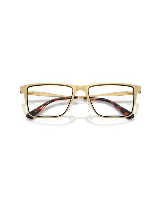 Michael Kors Black Mk3097 Hidden Hills 1908 Optical Frames Metal Squared Normal for men