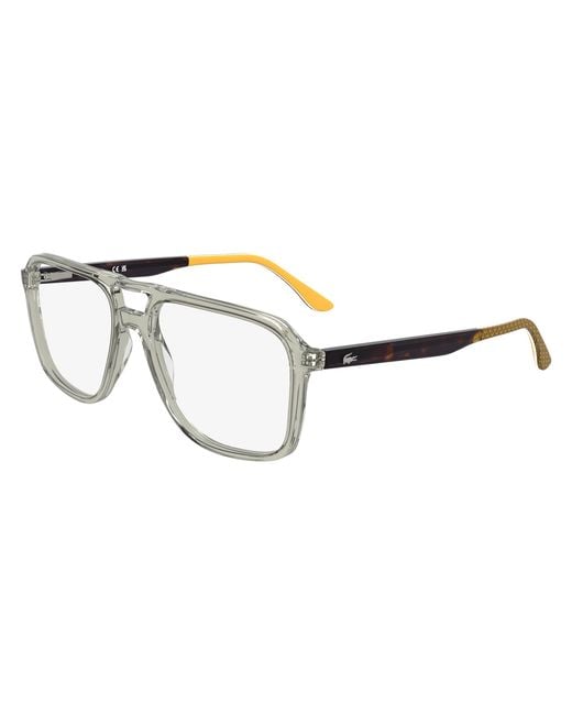 Lacoste Black L2991 035 Optical Frames Acetate Pilot Normal