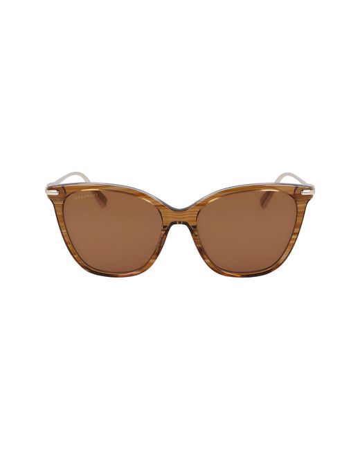 Longchamp Black Lo757S 211 Sunglasses Acetate Squared Normal Normal