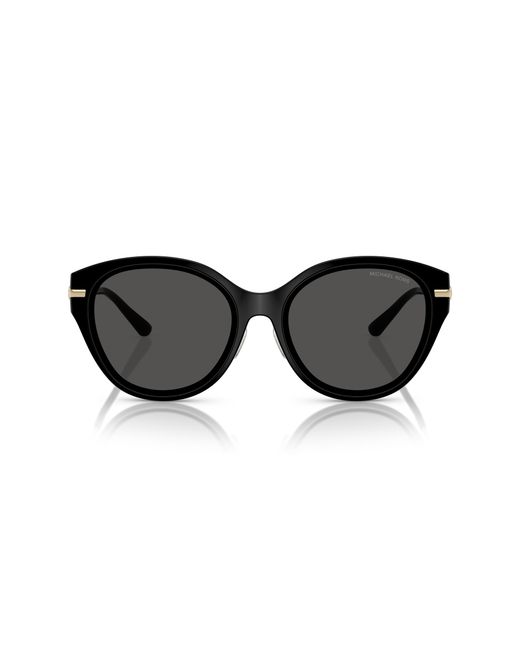 Michael Kors Black Mk2229D Tianjin 300587 Sunglasses Injected Round Normal