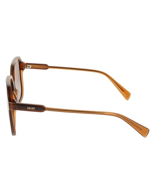 Liu Jo Black Lj830S 217 Sunglasses Acetate Squared Normal