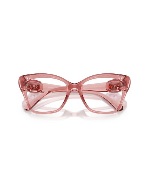 Swarovski Black Sk2056U 3001 Optical Frames Injected Cat Eye Normal