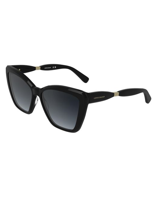 Longchamp Black Lo803S 001 Sunglasses Acetate Butterfly Normal