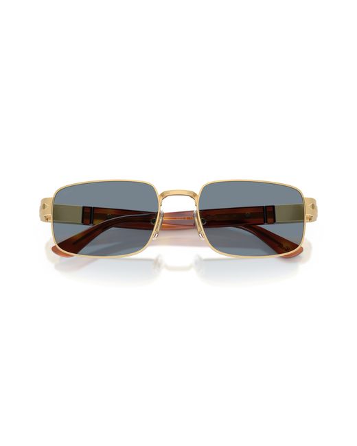 Persol Black Po1022S 113256 Sunglasses Metal Pillow Normal