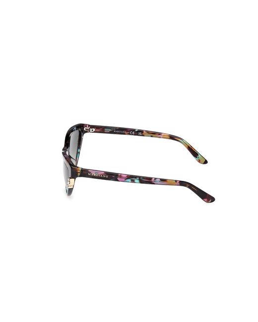 Guess Black Gm00031 98B Sunglasses Acetate Smoke Cat Eye Normal