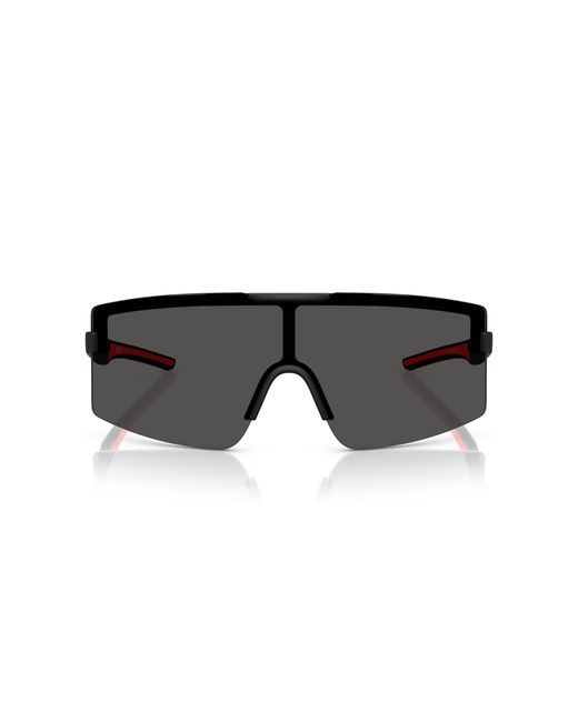 FERRARI SCUDERIA Black Fz6008U 504/87 Sunglasses Injected Squared Normal for men