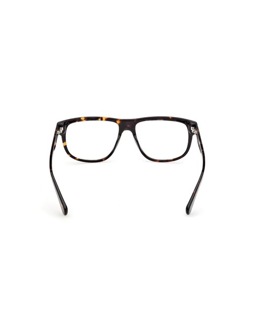 Timberland Black Tb50097 052 Optical Frames Acetate Squared Normal for men