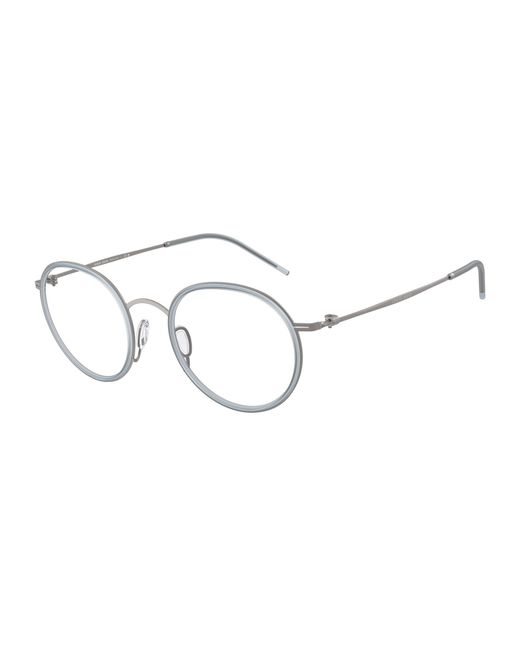 Giorgio Armani Black Ar5155 3003 Optical Frames Metal Round Normal for men