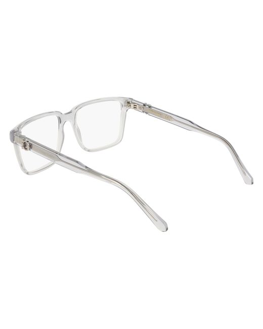 Ferragamo Black Sf3028E 020 Optical Frames Squared Normal for men