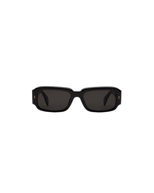 Retrosuperfuture Black Sg5 Etrusco Sunglasses Acetate Squared Normal