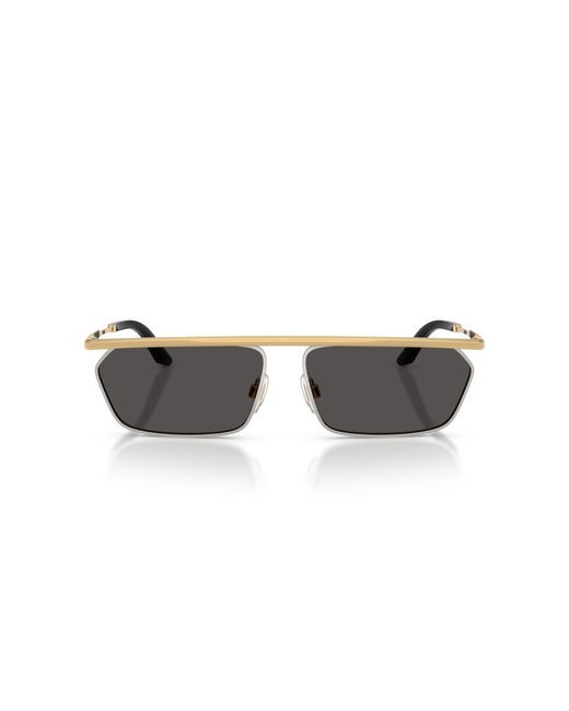 Dolce & Gabbana Black Dg2327 131387 Sunglasses Metal Squared Normal for men