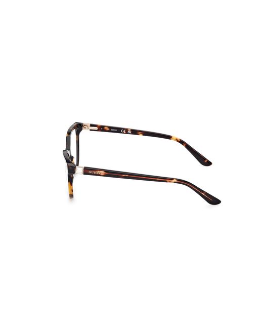 Guess Black Gu50195 052 Optical Frames Acetate Cat Eye Normal