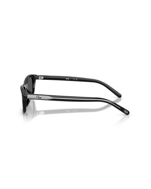 DIESEL Black Dl2018F 200187 Sunglasses Acetate Squared Normal