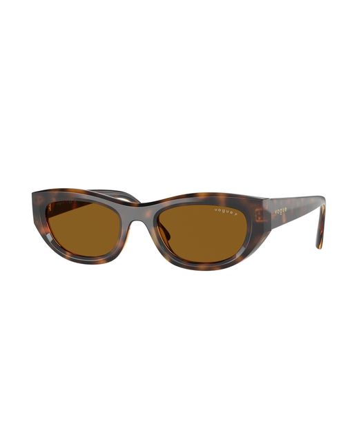Vogue Eyewear Black Vo5616S 271883 Sunglasses Nylon Cat Eye Polarized
