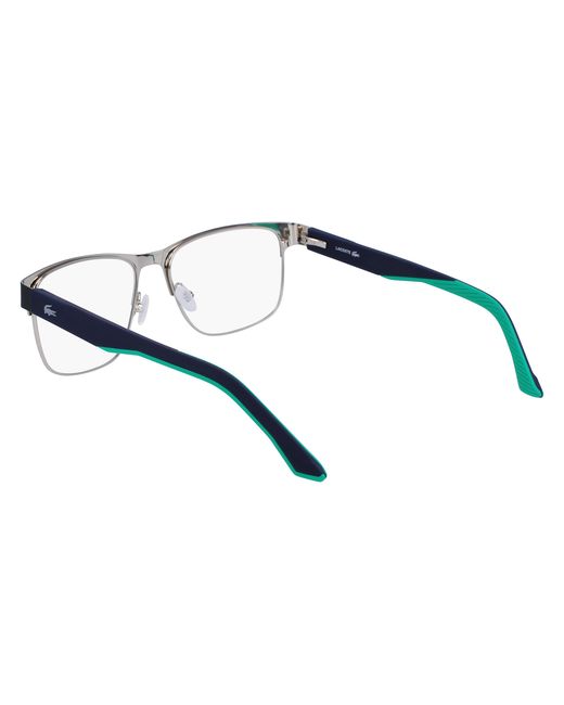Lacoste Black L2291 414 Optical Frames Metal Squared Normal Normal for men