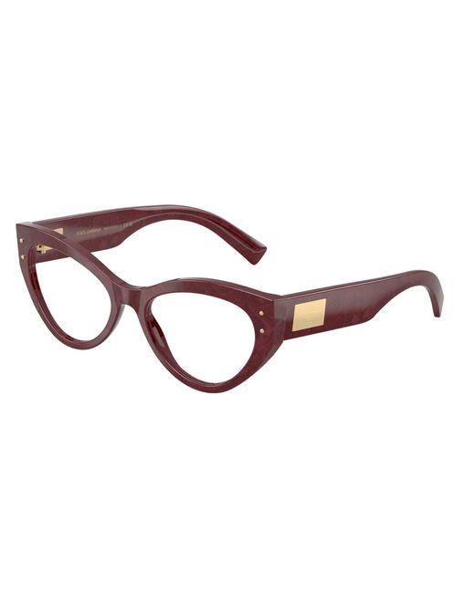 Dolce & Gabbana Black Dg3403 3442 Optical Frames Acetate Transparent Cat Eye Normal