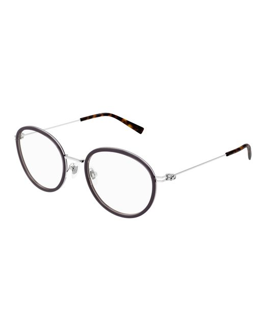 Gucci Black Gg1851Oa 007 Optical Frames Injected Transparent Round