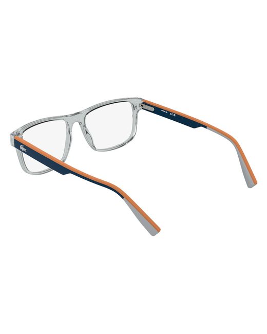 Lacoste Black L4011 035 Optical Frames Bio-Injected Squared Normal for men