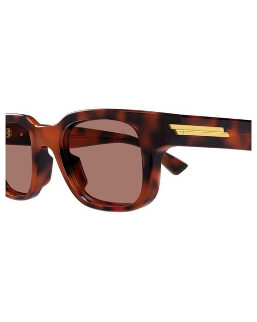 Bottega Veneta Black Bv1411S 002 Sunglasses Acetate Squared for men