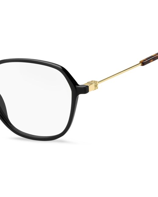 Tommy Hilfiger Black Th 2098 807 Optical Frames Injected Squared