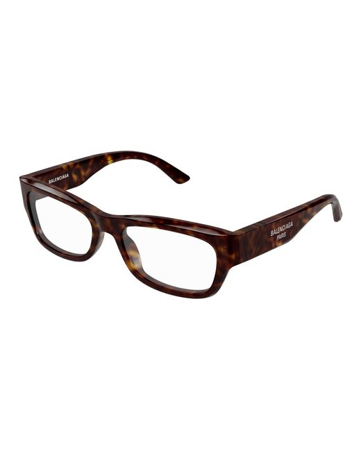 Balenciaga Black Bb0392O 002 Optical Frames Acetate Transparent Squared for men