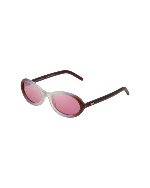 Retrosuperfuture Black 1Nw Cherry Side Fade Sunglasses Acetate Geometric Normal