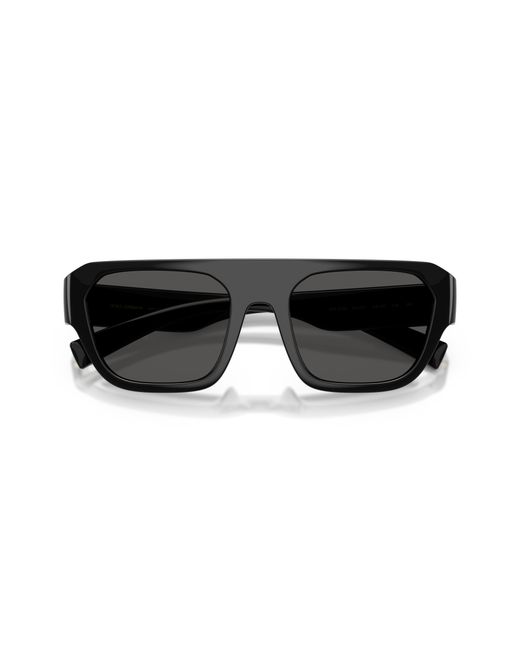 Dolce & Gabbana Black Dg6206 501/87 Sunglasses Injected Squared Normal for men