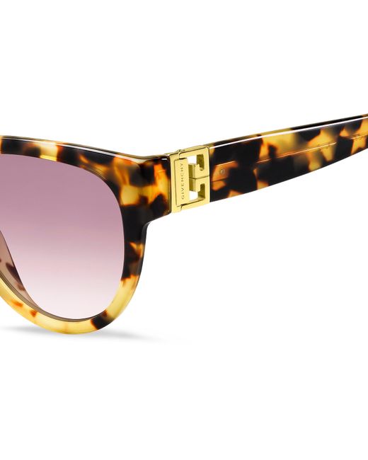 Givenchy Black Gv 7155/G/S Sx7/Vt Sunglasses Acetate Round Normal Shaded