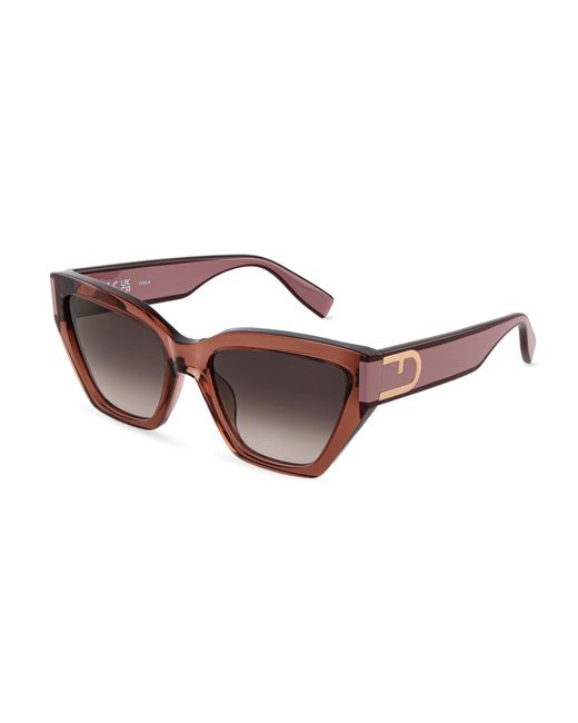 Furla Black Sfu975V 805 Sunglasses Acetate Butterfly Normal Nuanced