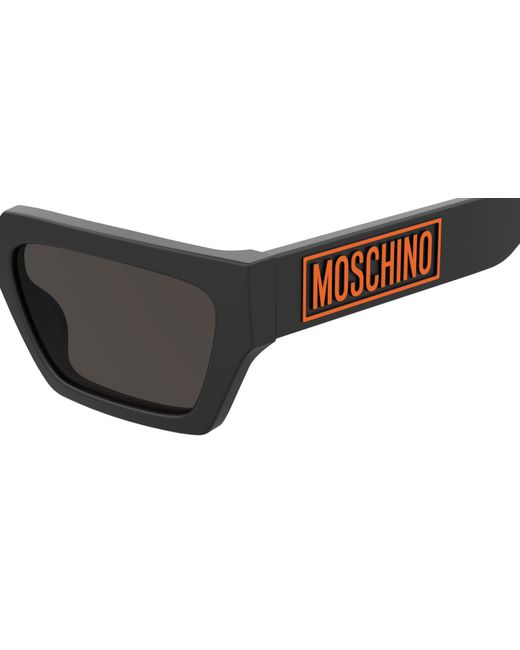 Moschino Black Mos166/S 003/Ir Sunglasses Acetate Squared for men
