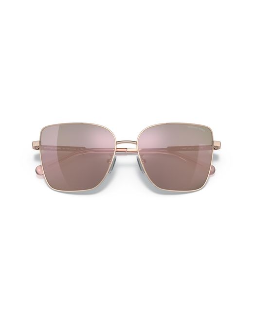 Michael Kors Black Mk1108 Bastia 11084Z Sunglasses Metal Butterfly Mirror