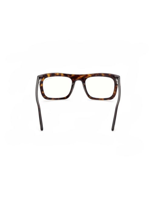 Tom Ford Black Ft5757-B 052 Optical Frames Acetate Squared Normal for men