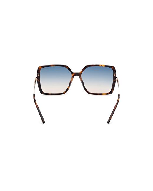 Tom Ford Black Ft1039 Joanna 52P Sunglasses Acetate Butterfly Normal
