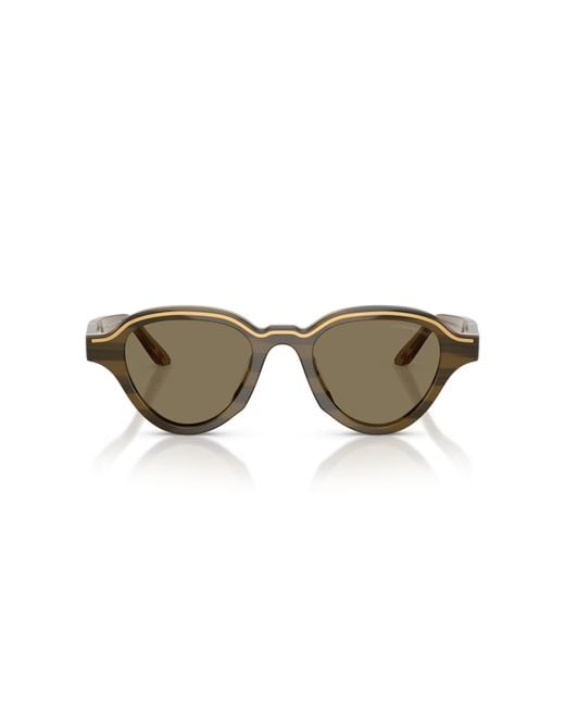 Emporio Armani Black Ea4264U 633873 Sunglasses Acetate Geometric Normal for men