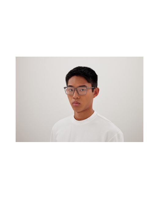 Bottega Veneta Black Bv1228Oa 007 Optical Frames Acetate Squared for men
