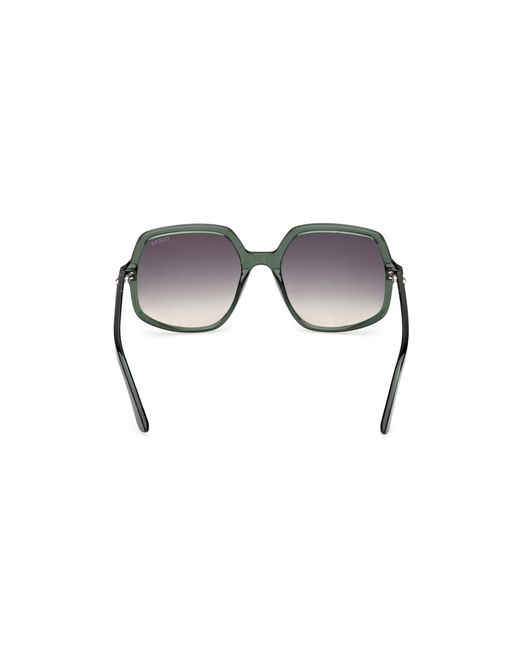 Guess Black Gu00257 96P Sunglasses Injected Squared Normal