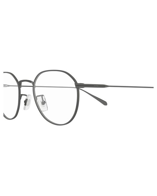 Montblanc Black Mb0476Oa 003 Optical Frames Metal Transparent Geometric for men