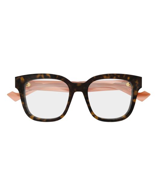 Gucci Black Gg0958O 014 Optical Frames Acetate Transparent Squared