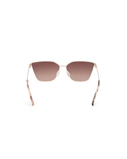 Guess Black Gm00023 28F Sunglasses Metal Cat Eye Normal