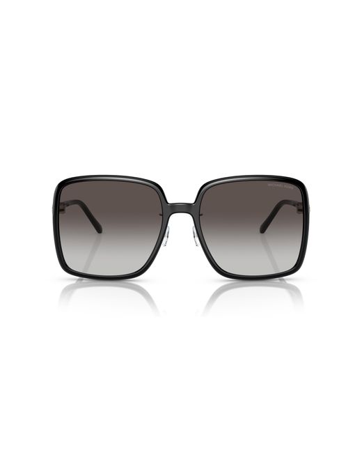 Michael Kors Black Mk2189D Osaka 30058G Sunglasses Injected Squared Normal Nuanced