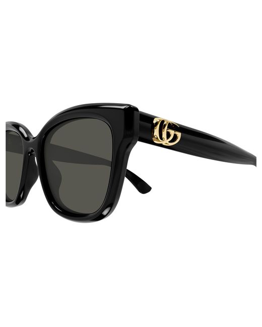 Gucci Black Gg1830Sk 001 Sunglasses Injected Squared