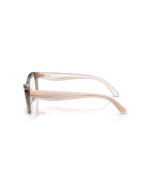 Vogue Eyewear Black Vo5710 3301 Optical Frames Nylon Transparent Cat Eye Normal