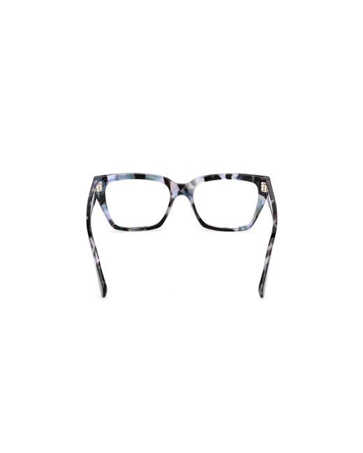 MAX&Co. Black Mo5203 055 Optical Frames Acetate Squared Normal