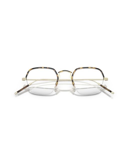 Oliver Peoples Black Ov1291T Tk-7 5252 Optical Frames Titanium Transparent Squared Normal