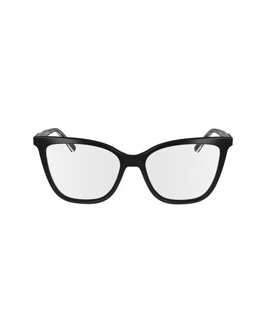 Calvin Klein Black Ck24520 001 Optical Frames Acetate Squared Normal