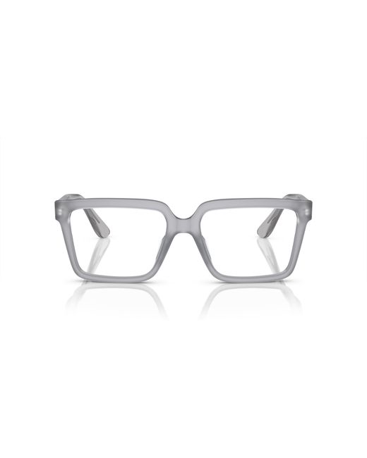 Giorgio Armani Black Ar7230U 5914 Optical Frames Acetate Transparent Squared Normal for men
