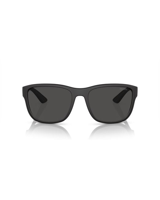 Prada Linea Rossa Black Ps 01Us Active Dg05S0 Sunglasses Nylon Pillow Normal for men